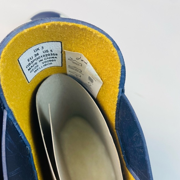 NWT JOULES "Polka dots" ankle rain boots sz5 - Picture 5 of 9